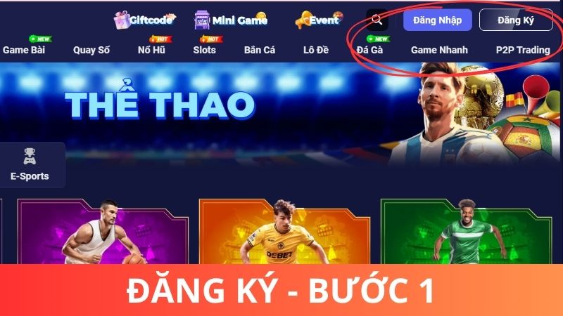 Bước 1: Truy cập link Tin88 mới cập nhật