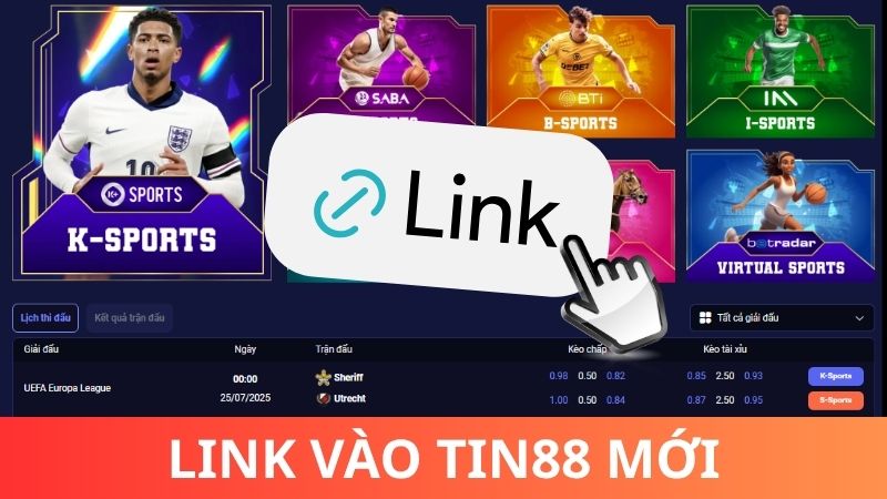 Cập nhật link vào Tin88 mới nhất hiện nay