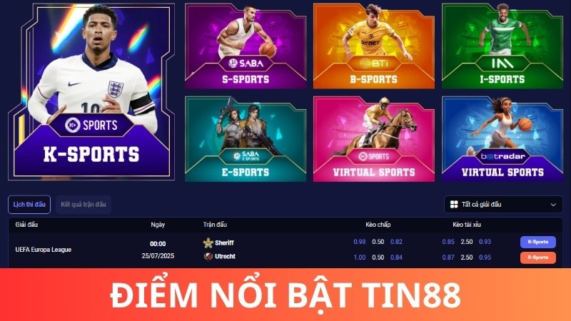 Điểm nổi bật của Tin88 - Uy tín, phát triển