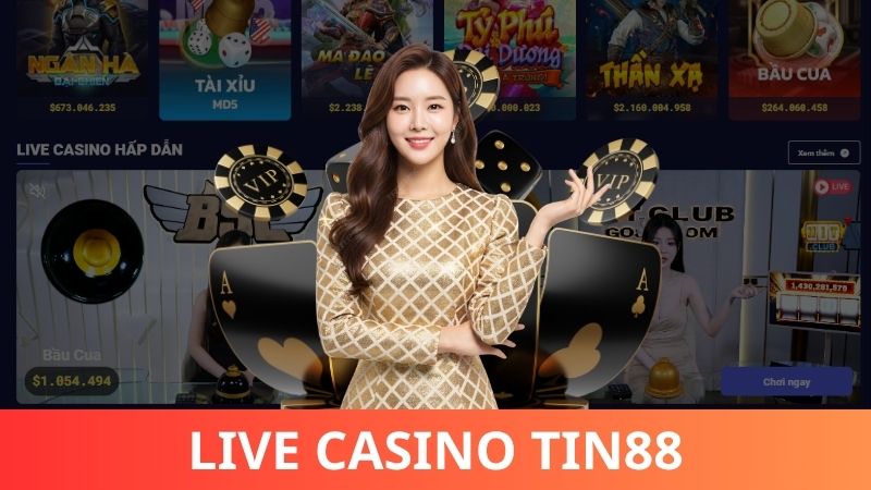 Live Casino - Sảnh game đánh bài quốc tế