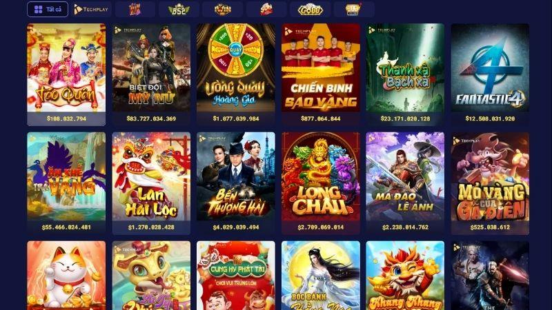 Review kho game Tin88 - Nổ hũ tưng bừng