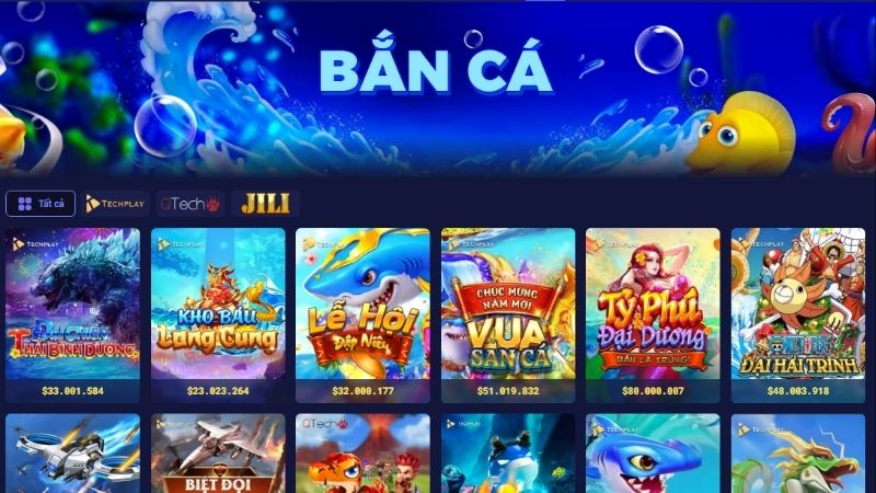 Review kho game Tin88 - Sảnh game Bắn cá