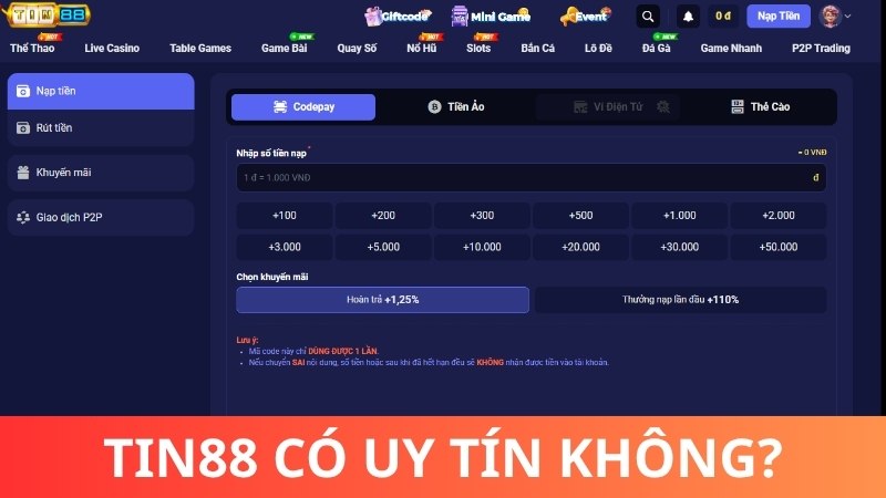 Tin88 có uy tín không? Có đáng tin không?